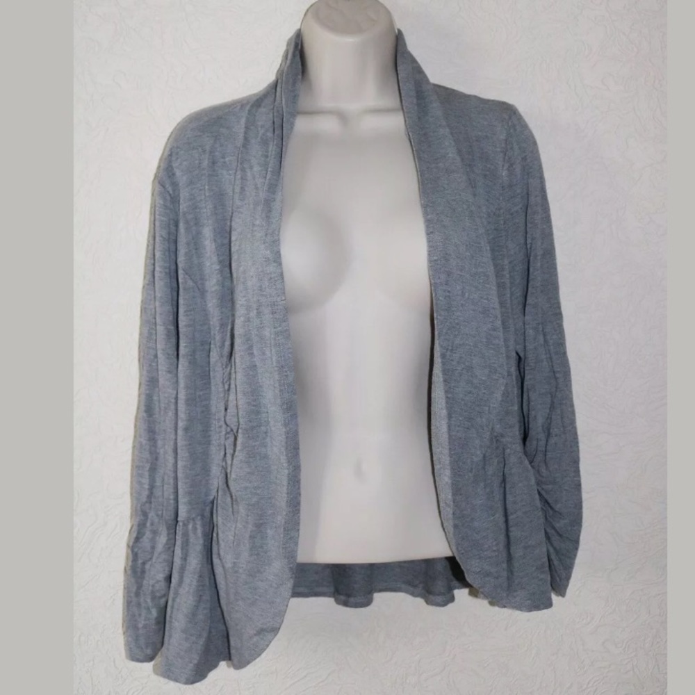 Grace Elements Cardigan Light Grey Women’s Size XL